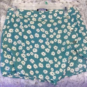 Floral skort
